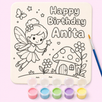 DIY Chocolate Painting Kit – Personalised Edible Paint Chocolate Slab