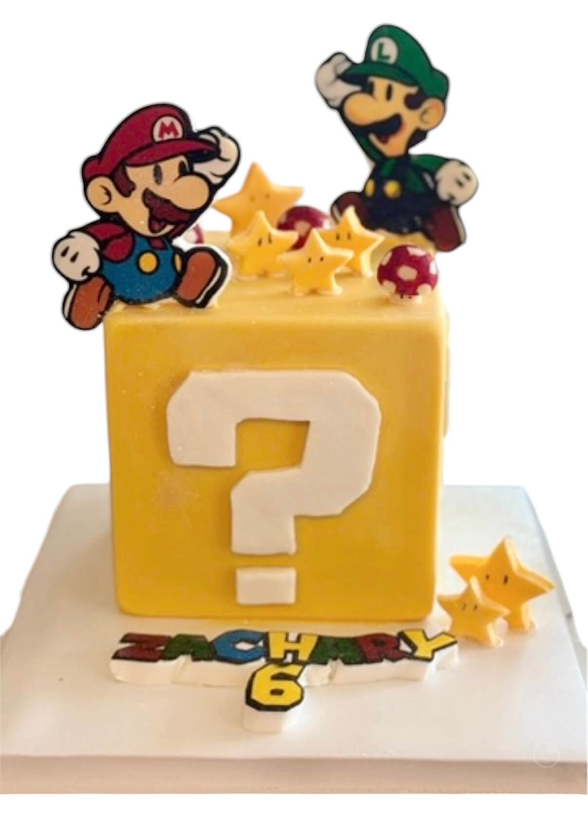 Corporate Square Smash Cake