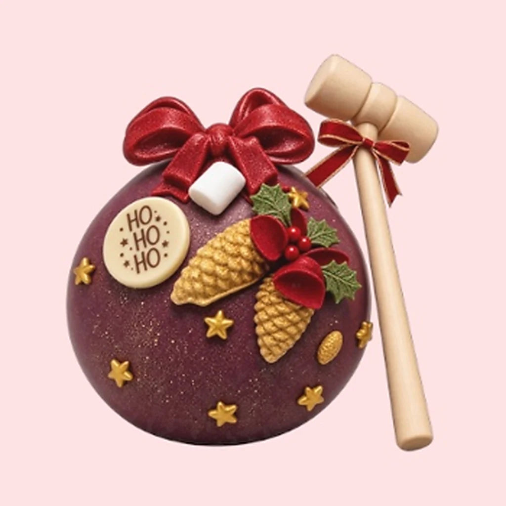 Christmas Bauble Smash Cake
