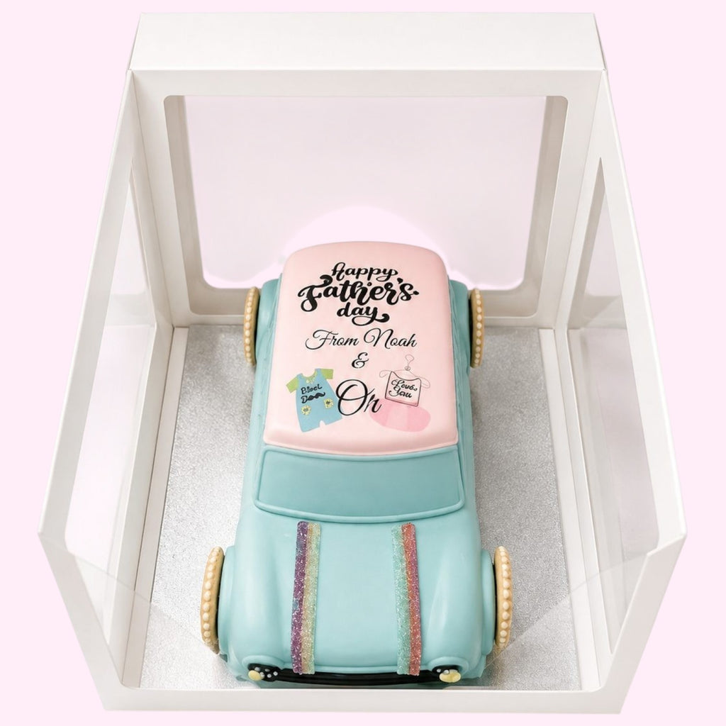 Mini Cooper Car Smash Cake