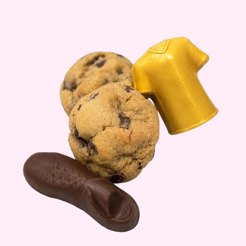 Sweet Snap Sydney chocolate soccer ball and cookies