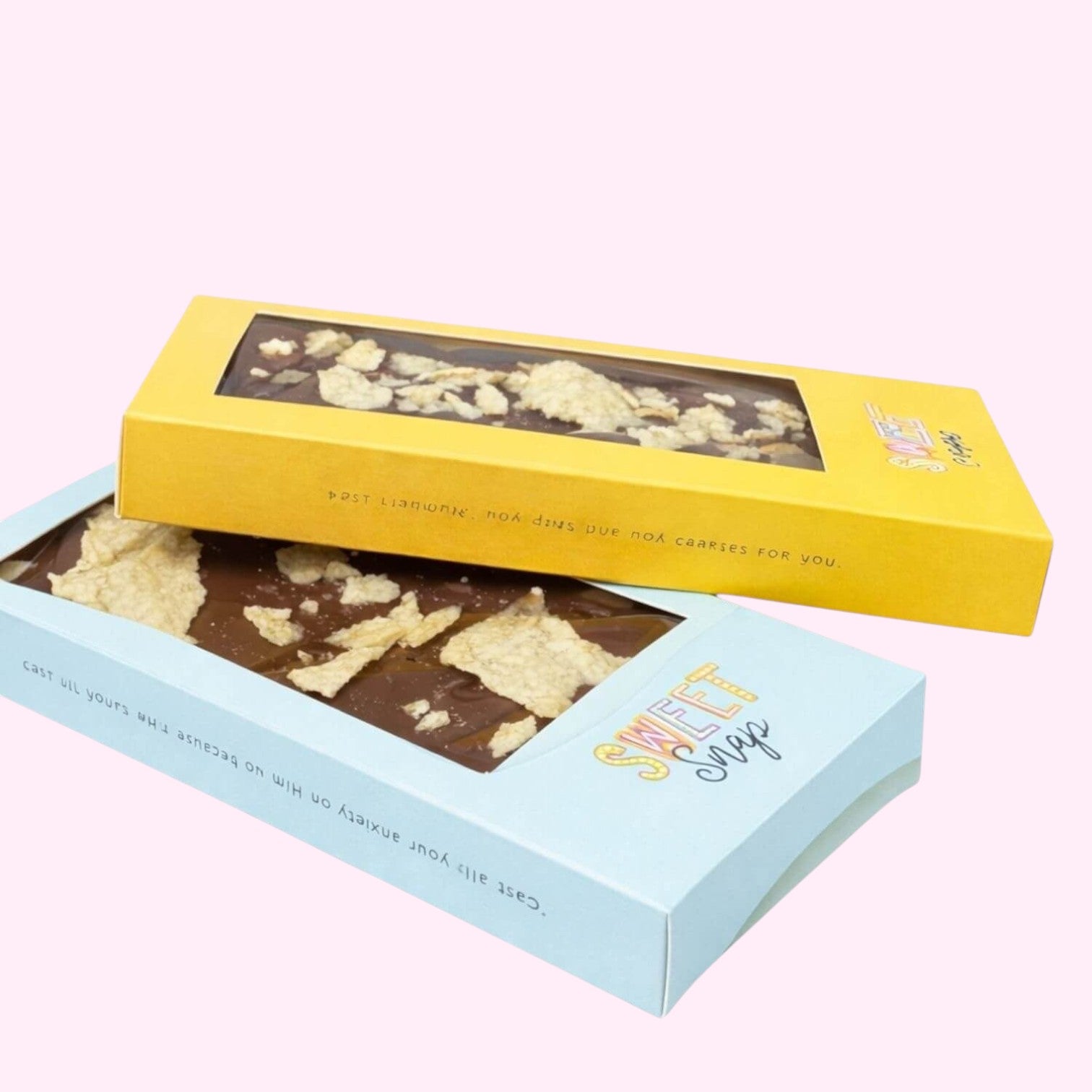 Sweet Snap Sydney milk chocolate bar with crispy cornflakes, offering a delightful crunch and rich flavour. Perfect treat.