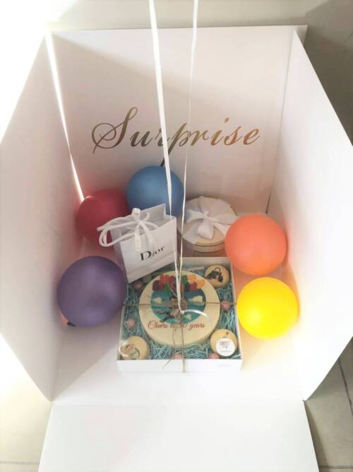 Balloon Gift Box- Balloon In Box - Balloon Delivery Sydney